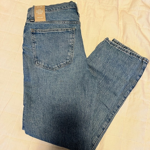 NWT Madewell Perfect Vintage Jean | Banner Wash - Picture 7 of 10